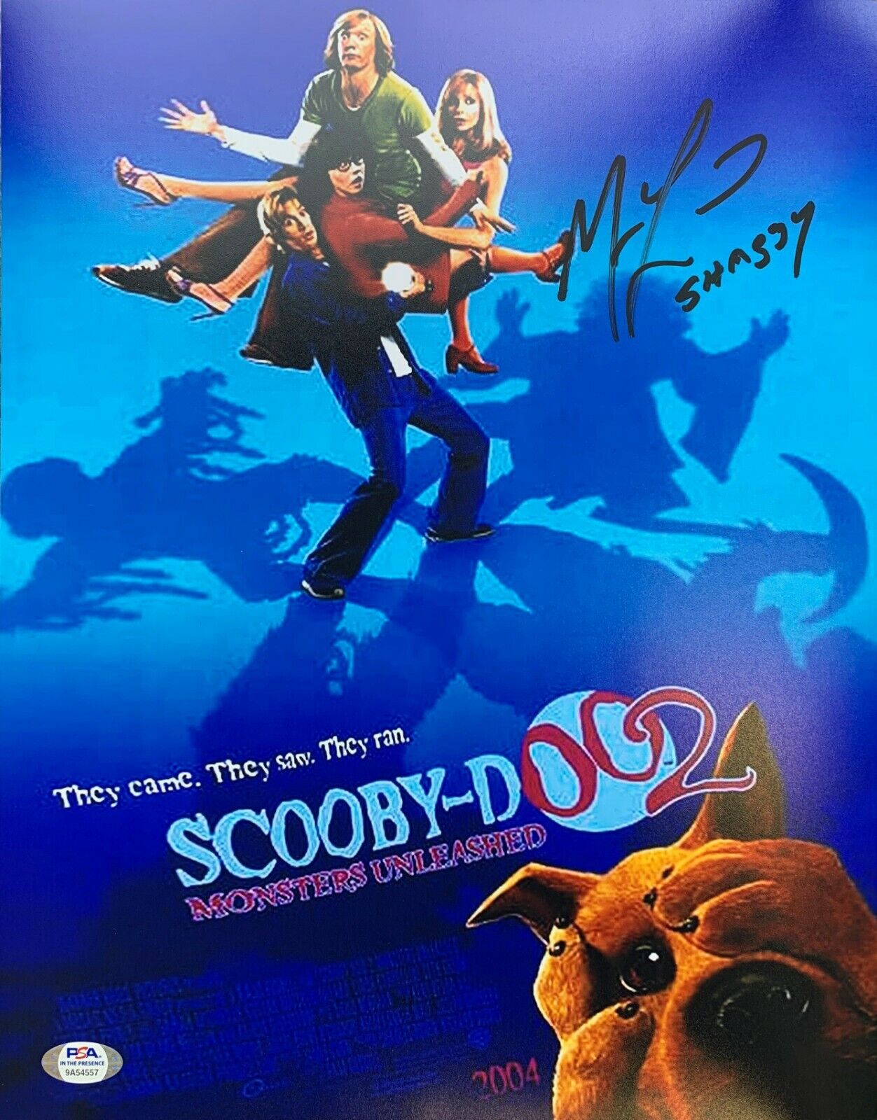 Matthew Lillard autograph signed inscribed 11x14 Photo Poster painting Scooby-Doo PSA COA Shaggy