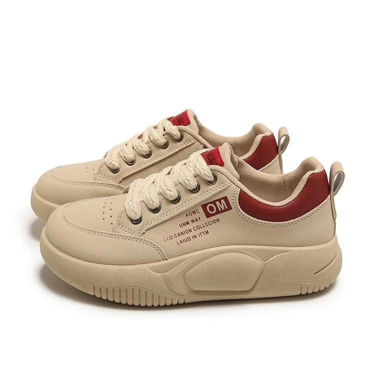 Churchf Churchf Face Small White Shoes Women 2024 Spring New Student Korean Version Ins Tide Shoes Women's Platform Casual Rocking Shoes Women