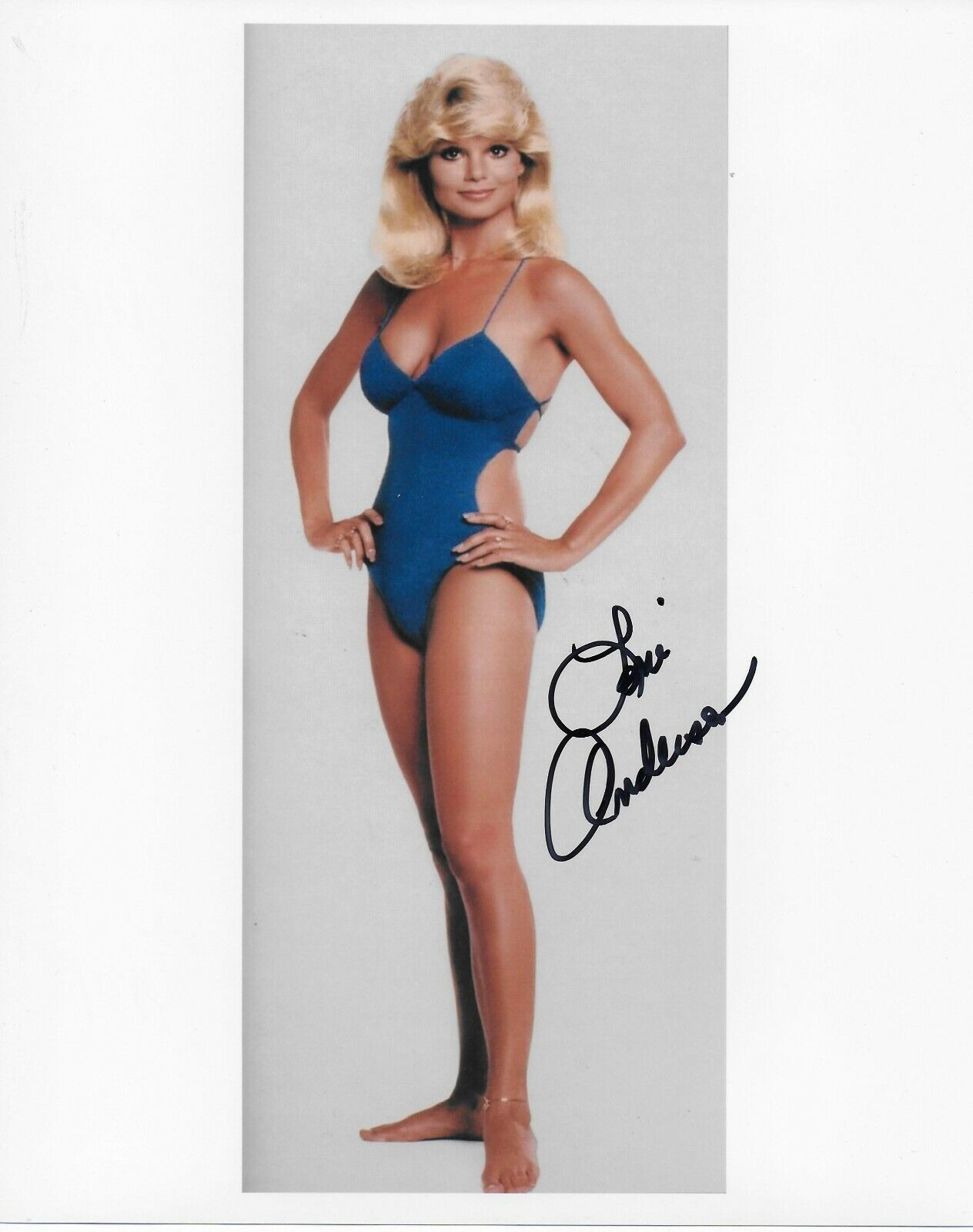 Loni Anderson Signed 8x10 Photo Poster painting - WKRP in Cincinnati BABE - GORGEOUS!!! #16