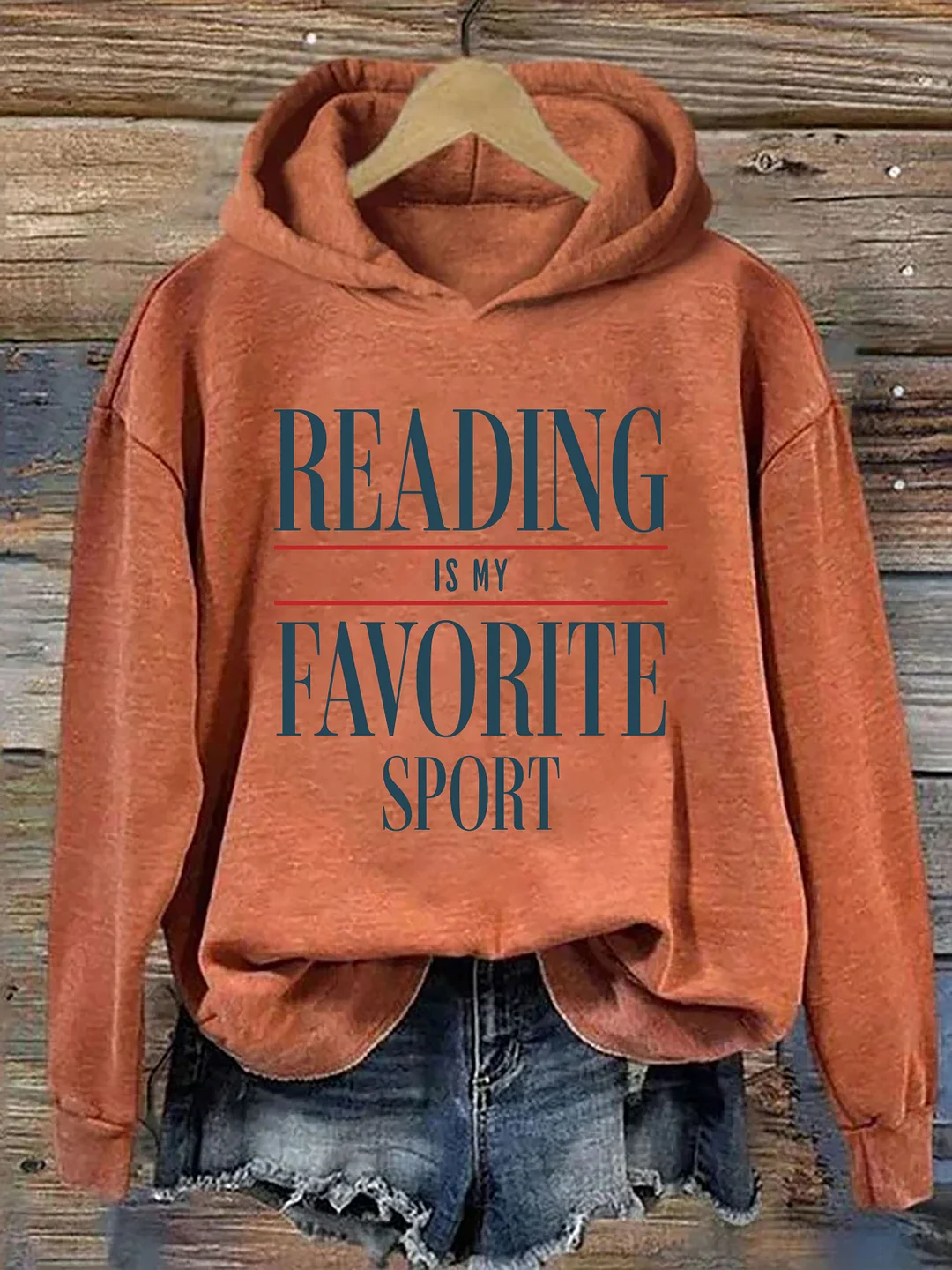 Reading Is My Favorite Sport Hoodie