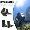 Outdoor Diving Winter Swimming Snorkeling Socks 3mm Thermal Floor Socks (M)