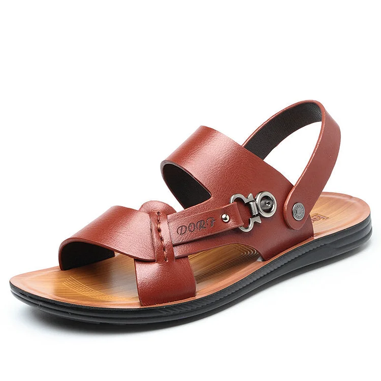 Men Open Toe Soft Outdoor Slip On Garden Beach Water Sandals