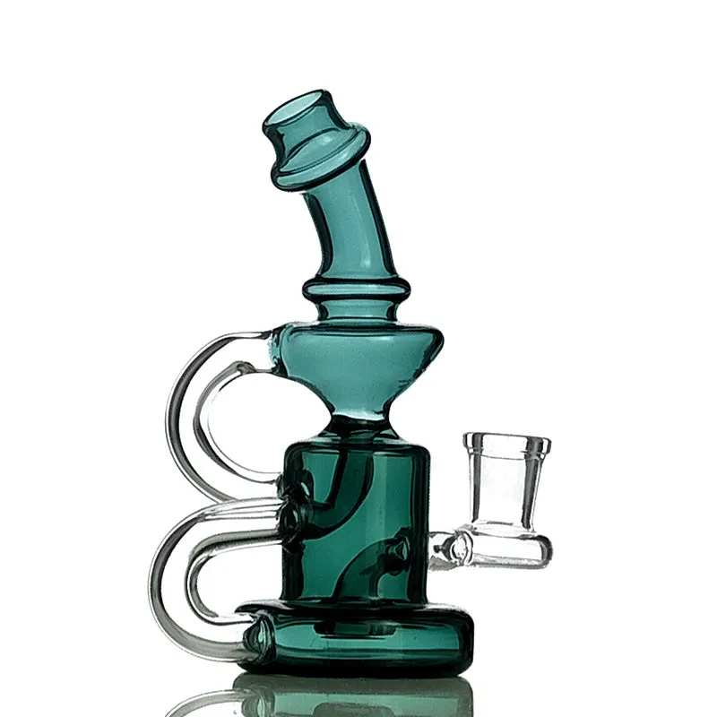 5.7" Mini Gourd Glass Water Smoking Pipes Dab Rigs