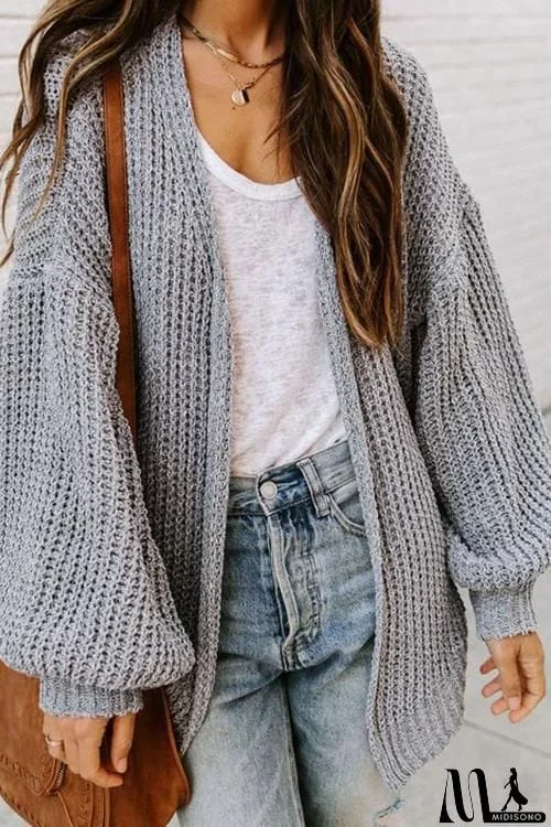 MidiSono - Open Front Classical Cardigan