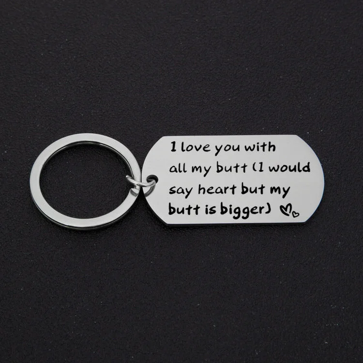 Valentine's Gift❤️Funny Promise Keychain