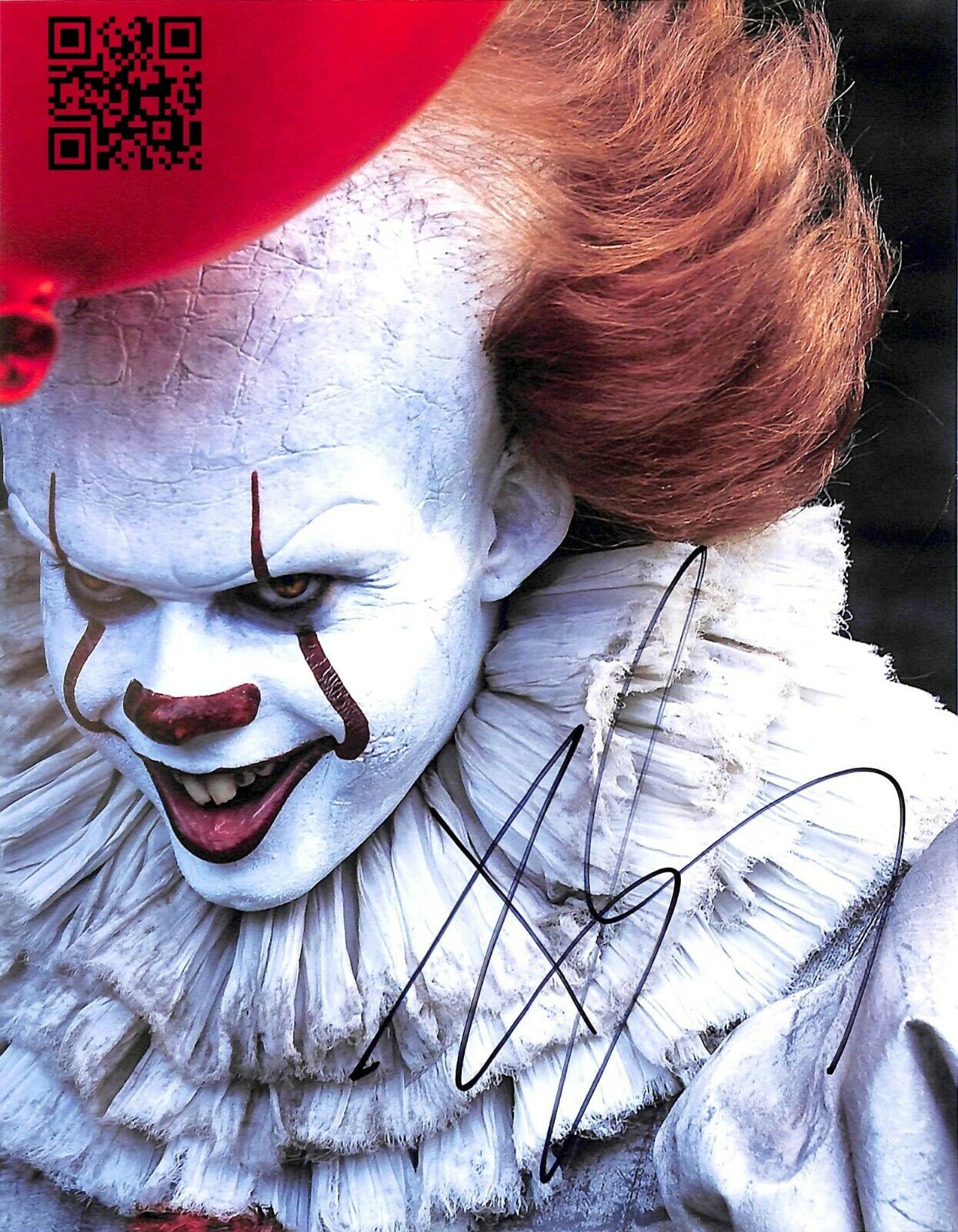 Bill Skarsgard 8 X 10 Autographed Photo Poster painting Stephen Kings IT Pennywise (RP #2)