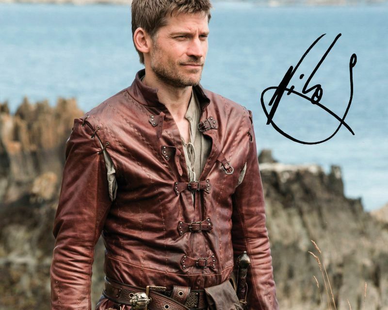 Nikolaj Coster-Waldau - Game OF Thrones Autograph Signed Photo Poster painting Print