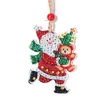 Diamond Painting Double-sided Christmas Pendant Xmas Trees
