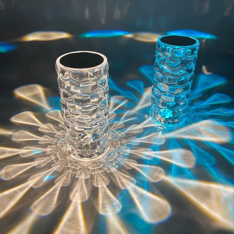 New Rechargeable Water Drop Crystal Night Light - Appledas