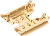 AMK Brass Gearbox Mount Base for Axial RC Crawler 1/18 UTB18 Capra Unlimited Trail Buggy RTR Upgrade Part (F - RC Car Gearbox Holder)