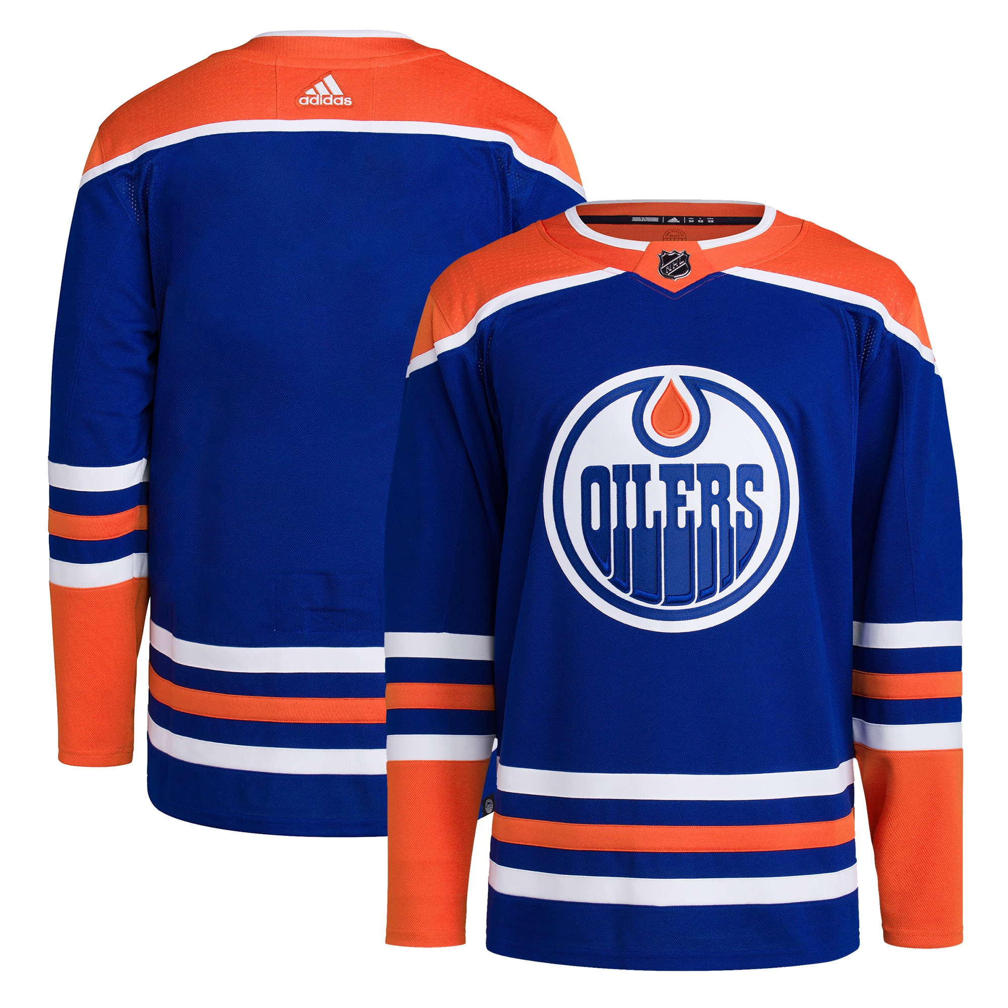 Edmonton Oilers  Home Primegreen  Blank Jersey – Royal mysite