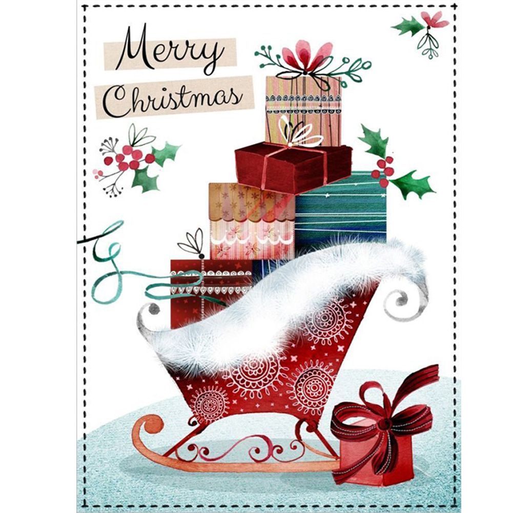 

Christmas - Round Drill Diamond Painting - 30*40CM, 501 Original