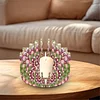 Mandala - 5d DIY Handwerk Kerzenhalter