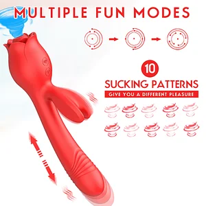 Rose Rabbit Vibrator – G-Spot and Clitoral Stimulator