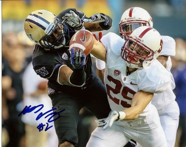 Kasen Williams Washington Huskies UW Autographed Signed 8x10 Photo Poster painting CFS