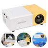 HD 1080P Mini LED Projector 1080P Home Media Player 400 Lumen 320x240 w/ Remote