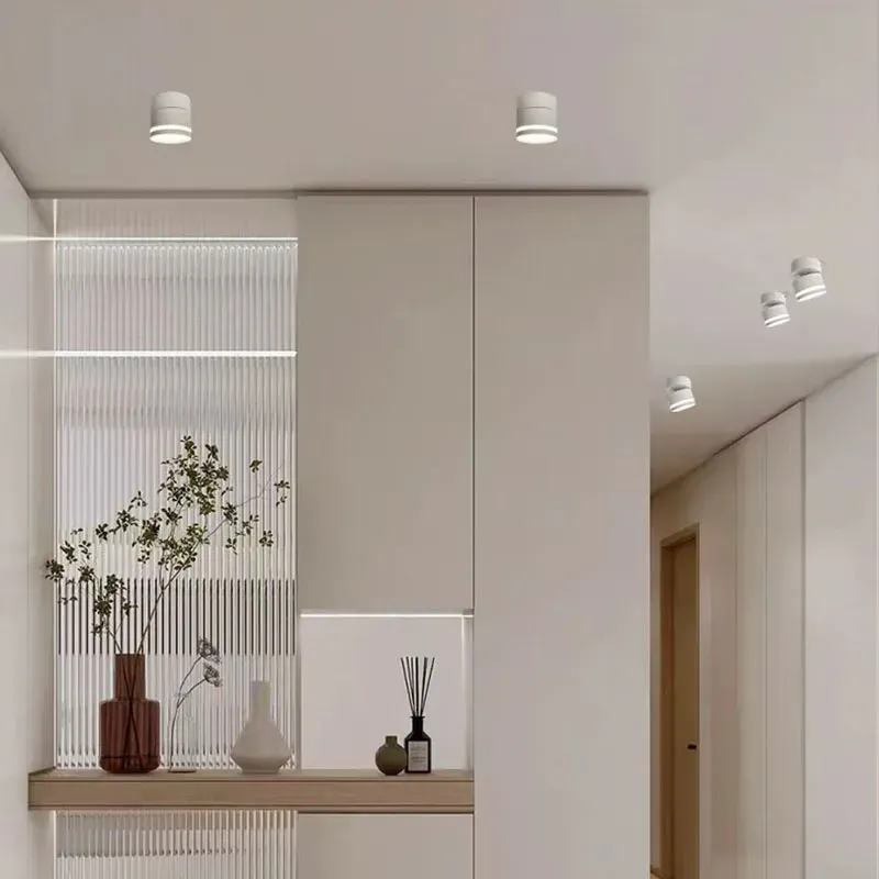 Rotating LED Full Spectrum Surface Mounted Dimmable Downlight Anti ...
