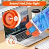 6Pcs Dispensing Valve Silicone Valve&Plastic Insert for Gatorade Gx Water Bottle