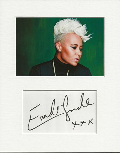 Emeli Sandé music genuine authentic autograph signature and Photo Poster painting AFTAL COA