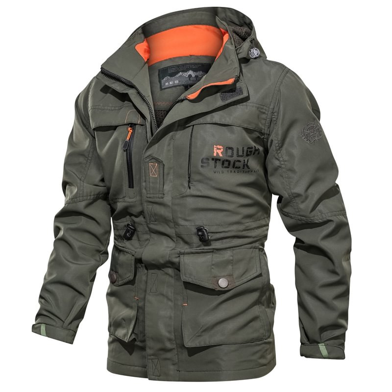 Men's Medium and Long Casual Outdoor Hoodie