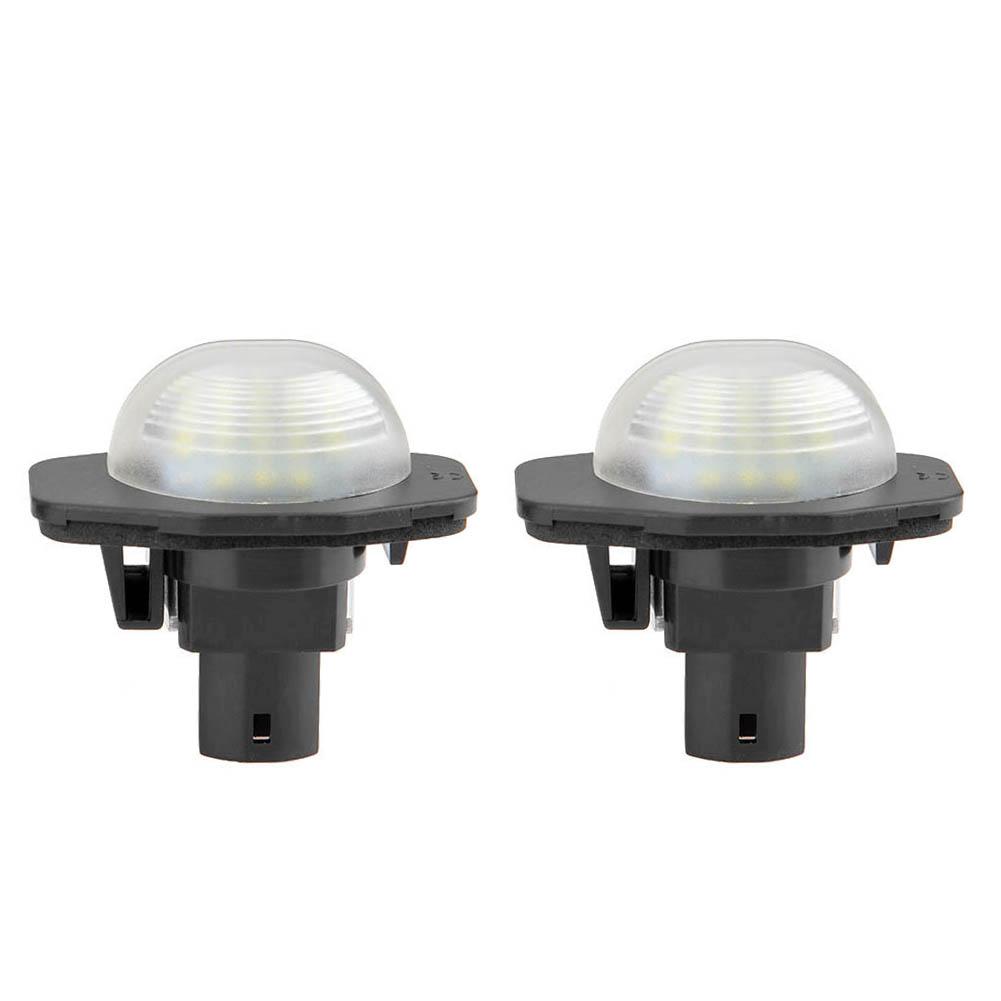 

1 Pair 3528SMD 18LED Car License Plate Lights Number Plate Lamps for Toyota, 501 Original