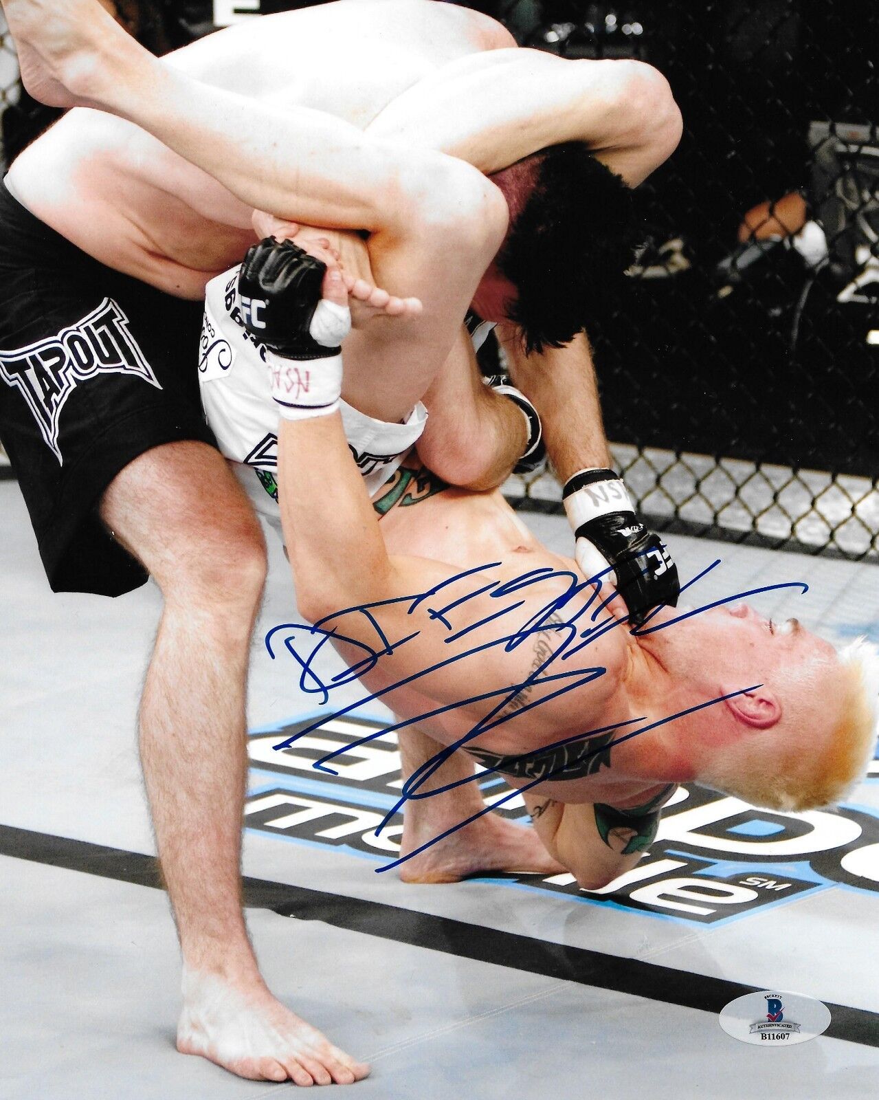 Joe Riggs Signed UFC 8x10 Photo Poster painting BAS Beckett COA Fight Night 6 Picture Autograph