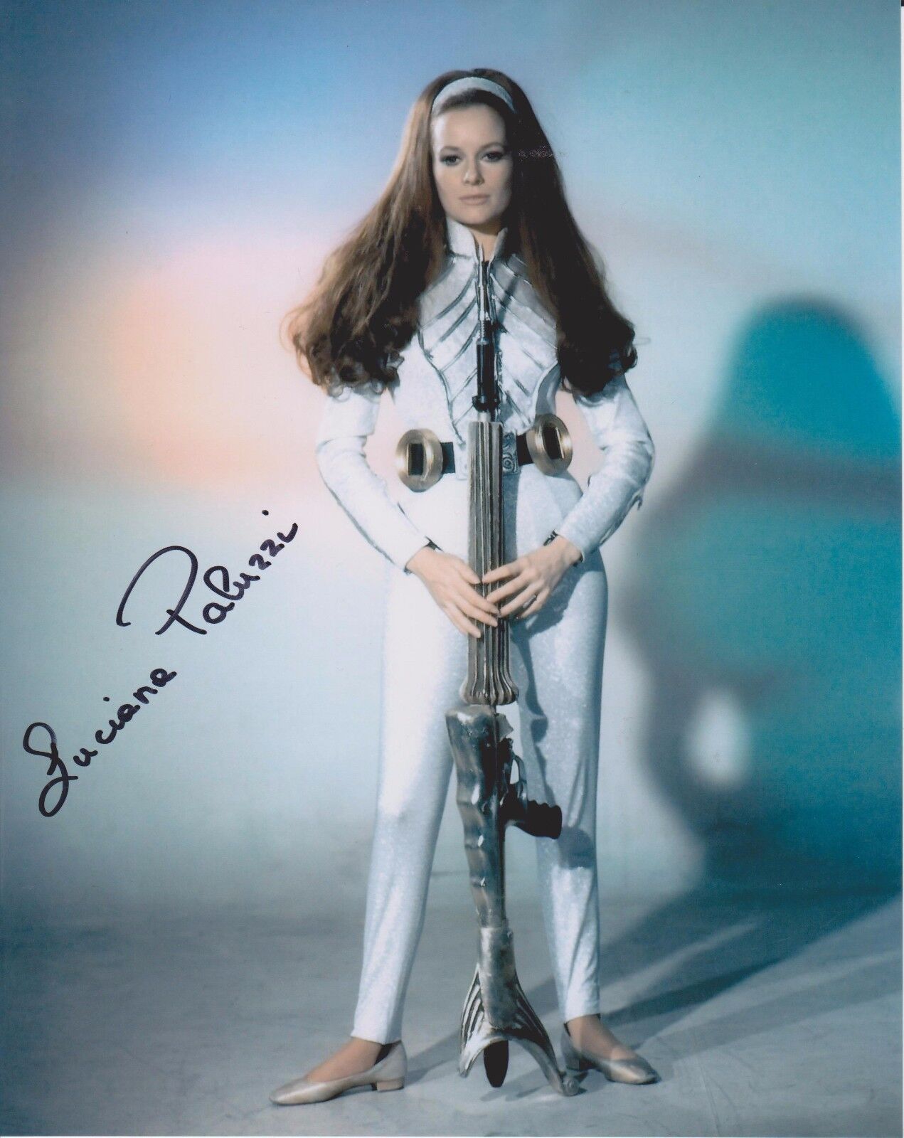 Luciana Paluzzi 2 Original Autographed 8X10 Photo Poster painting