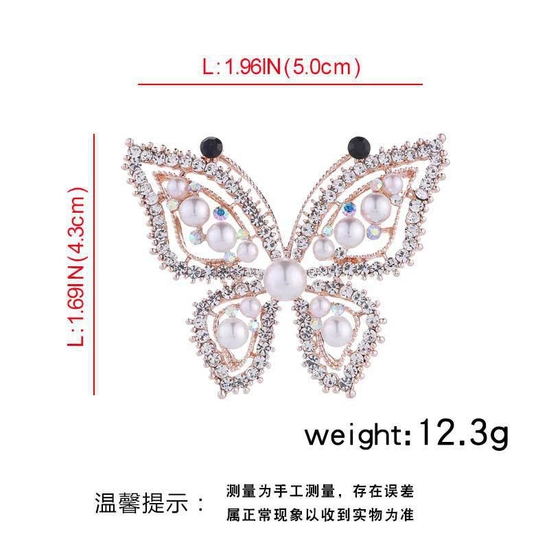 Elegant Glam Pin Heart Shape Flower Bow Knot Alloy Plating Artificial Pearls Women’s Brooches