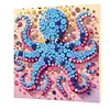 DIY Pre-Framed Octopus Button Art Canvas Kit
