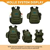 12L/ 15L/ 20L/ 30L Mini Rucksack Taktisch Wanderrucksack Molle Schultasche Wasserabweisend Daypack Milit&auml;risch Schulrucksack Studenttasche Unitasche Sporttasche Laptoptasche f&uuml;r Outdoor Sport
