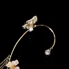 Boucles D'oreilles Fleur Papillon &Eacute;l&eacute;gantes Avec Pompons