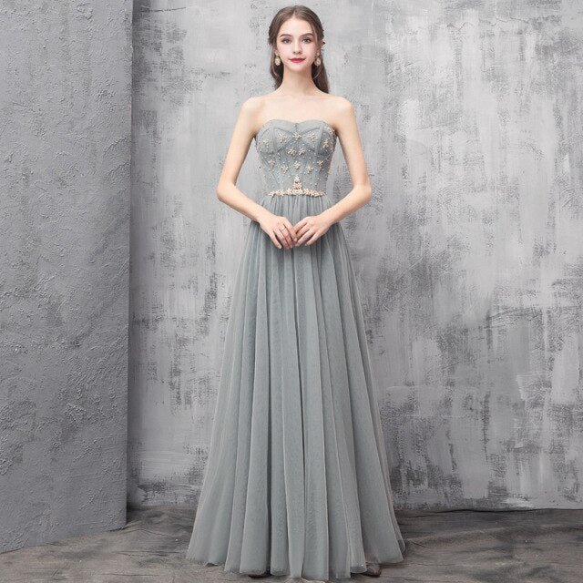 Elegant Beading Princess Prom Dress BE710