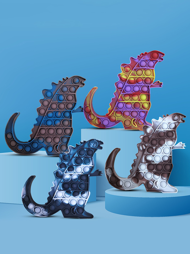 

Silicone Dragon Push Bubble Board Autism Toy Kids Sensory Educational Tool, 501 Original