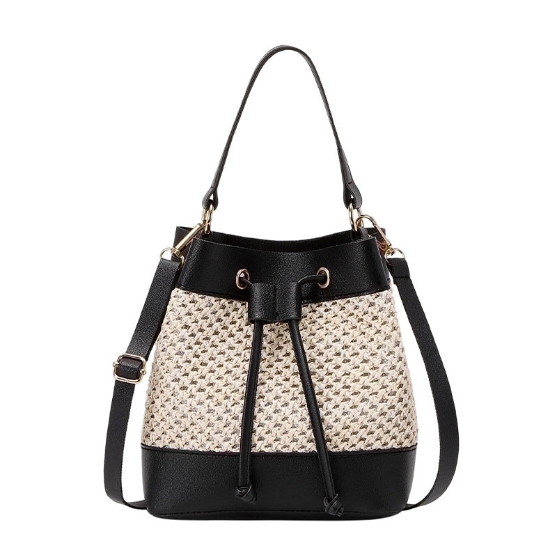 Women’s Small Autumn Pu Leather Fashion Bucket Bag