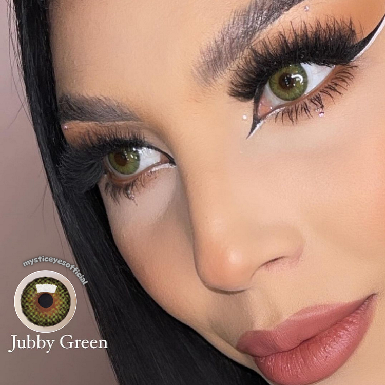 【NEW】Jubby Green Color Contact Lenses