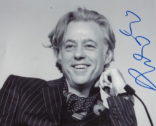 Bob Geldof 1951- genuine autograph Photo Poster painting 8x10