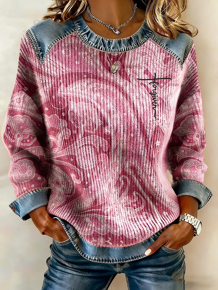 Women's Floral Print Top 