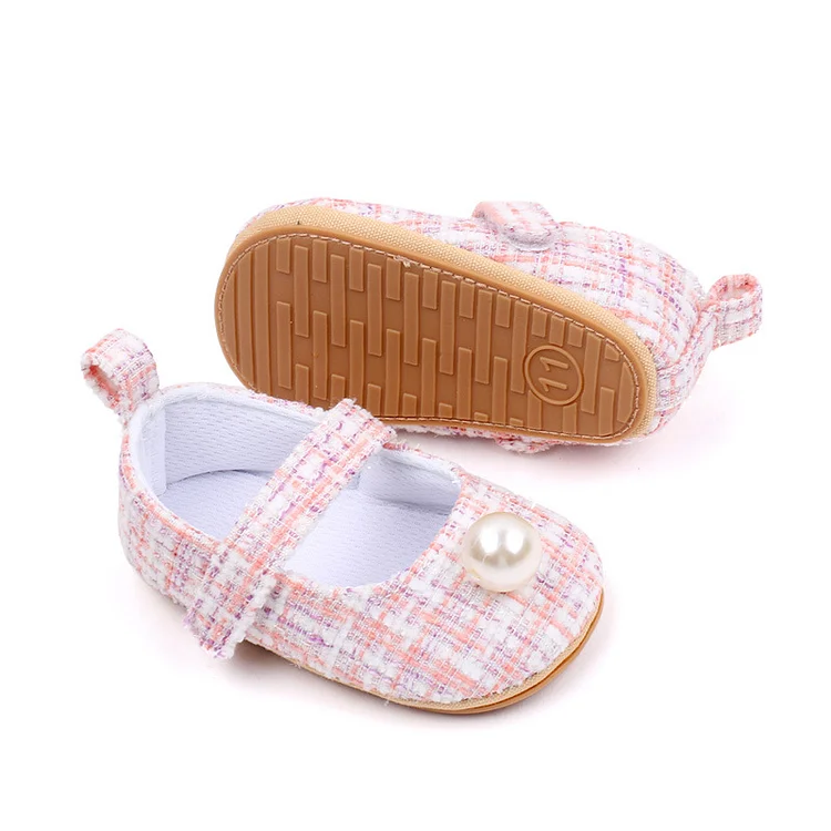  20"-22" Reborn Baby Girl Pink Pearl Style Shoes Accessories - Reborndollsshop®-Reborndollsshop®