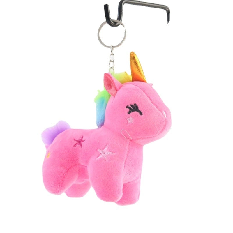 Cyber Celebrant Plush Pendant Cute Pony Plush Toy Small Mini Pendant Bag Keychain Pendant