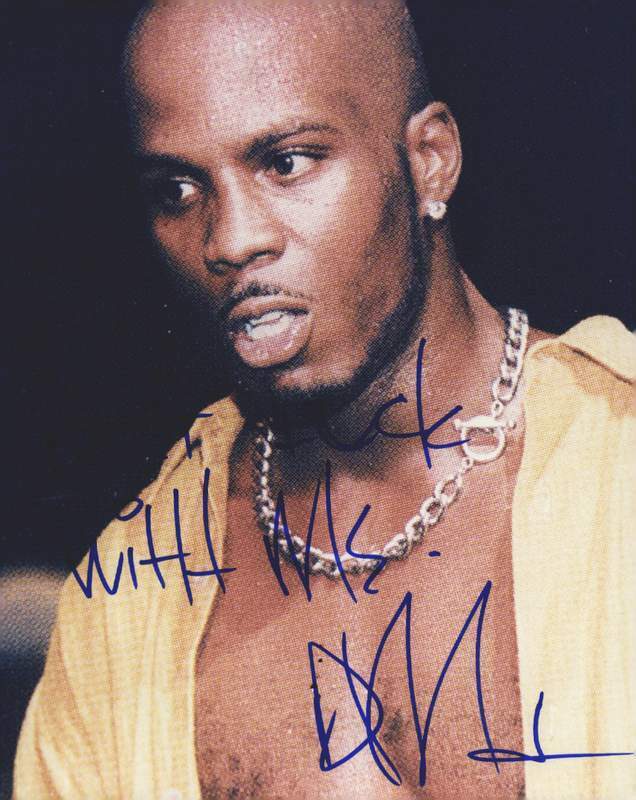 Dmx Earl Simmons authentic signed rap 8x10 Photo Poster painting W/Certificate Autographed A0277