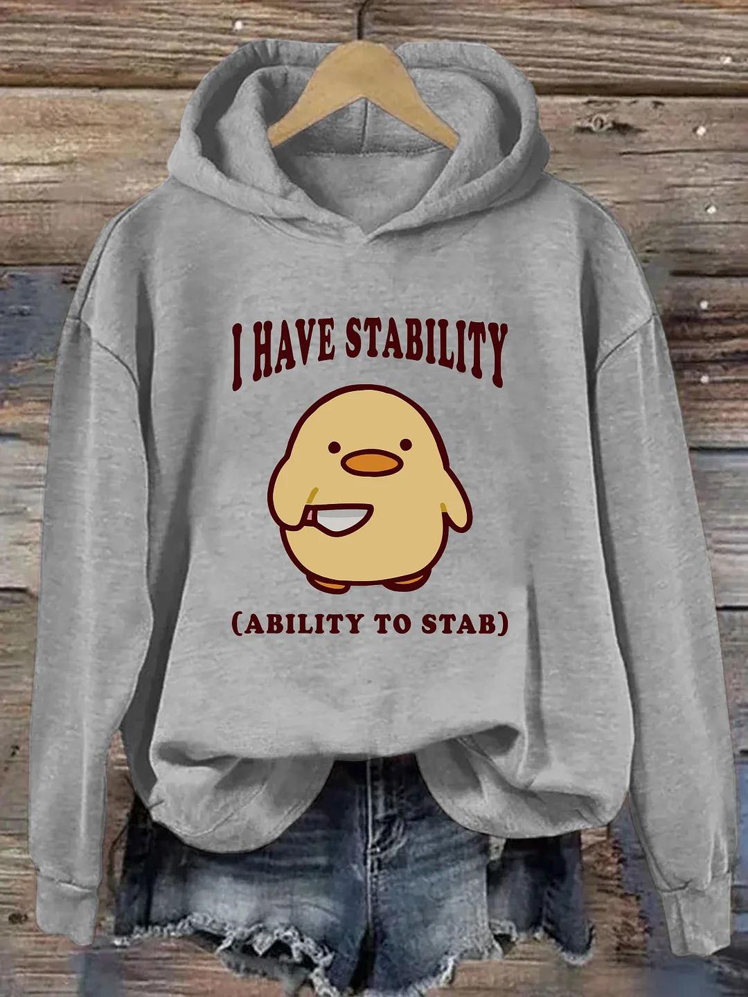 I Have Stability Ability To Stab Hoodie