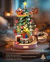 Christmas Travels Music Box DIY Handmade Music Box Assembly Building Blocks
