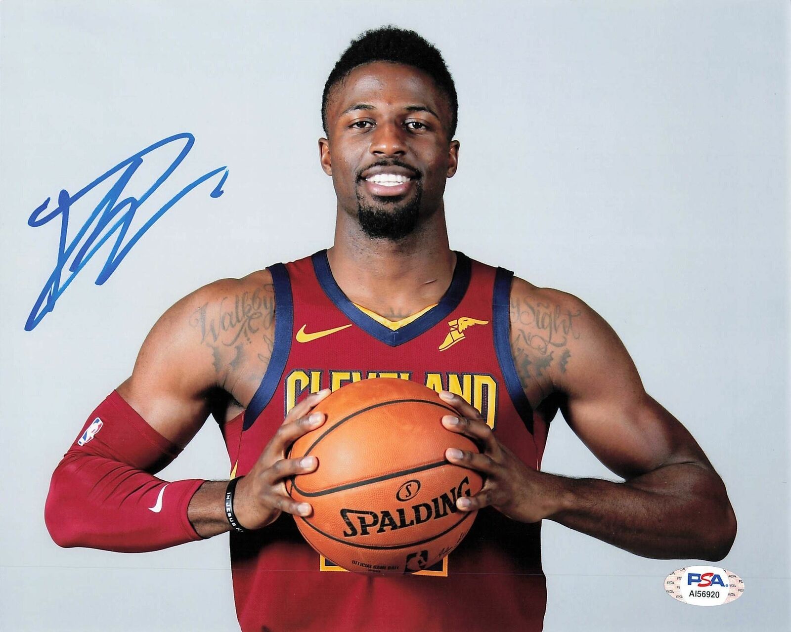 David Nwaba signed 8x10 Photo Poster painting PSA/DNA Cleveland Cavaliers Autographed