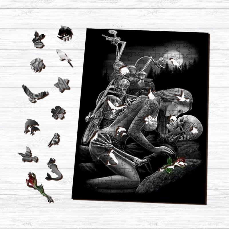 Ericpuzzle™ Ericpuzzle™Ride or Die Wooden Puzzle