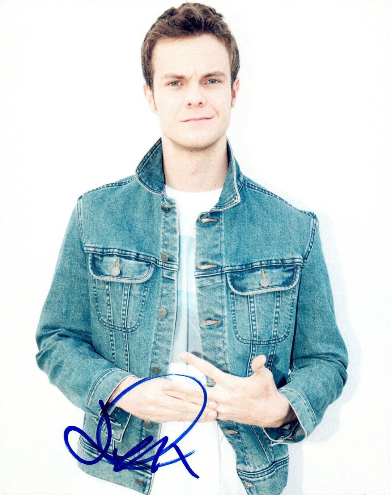 Jack Quaid Signed Autographed 8x10 Photo Poster painting HUNGER GAMES Actor COA AB