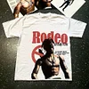 Fashion Rodeo Print Short Sleeve T-Shirt