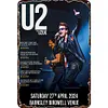 (Multi Style)U2 - Vintage Metal Signs - 20*30cm/30*40cm - Music