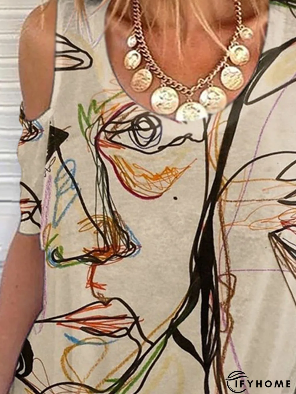 Fashion lace Short Sleeve T-shirt Jersey Shirt & Top | IFYHOME