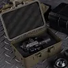12.4x8cm  Storage Box Shock Absorption Tool Box for Outdoor Tool Storage