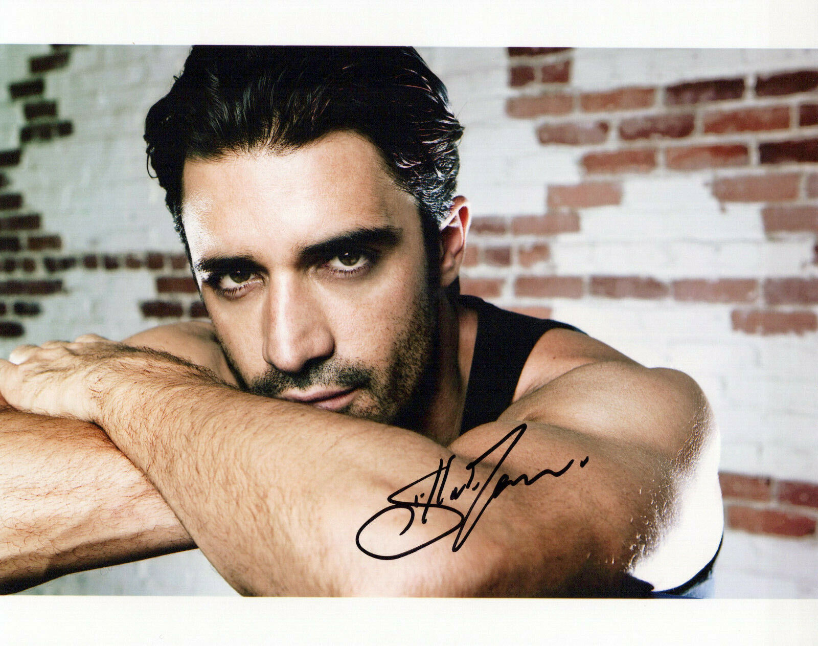 Gilles Marini head shot autographed Photo Poster painting signed 8x10 #3